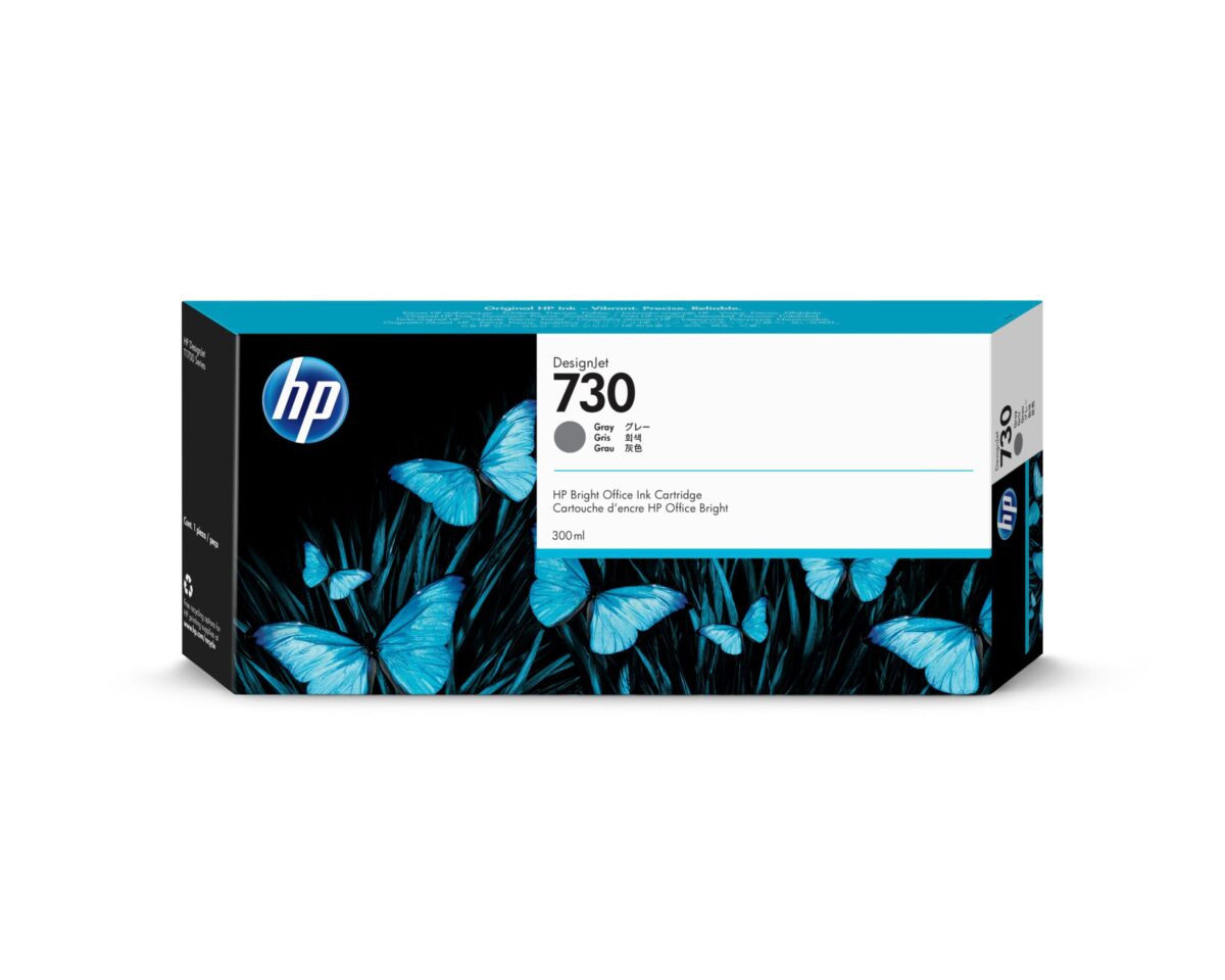 HP Tintenpatrone 730 gray P2V72A DesignJet T1700 300ml – Hochwertig & günstig bei ShopDeca