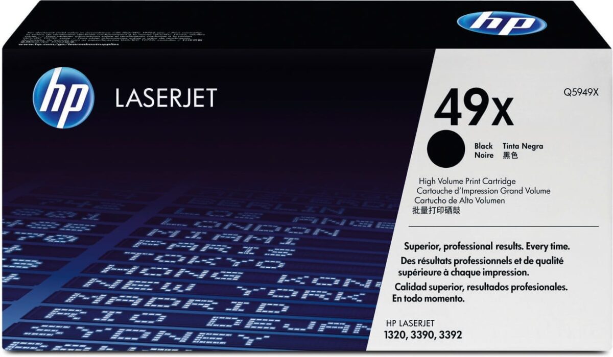 HP Toner-Modul 49X schwarz Q5949X LaserJet 1320 6000 S. – Hochwertig & günstig bei ShopDeca