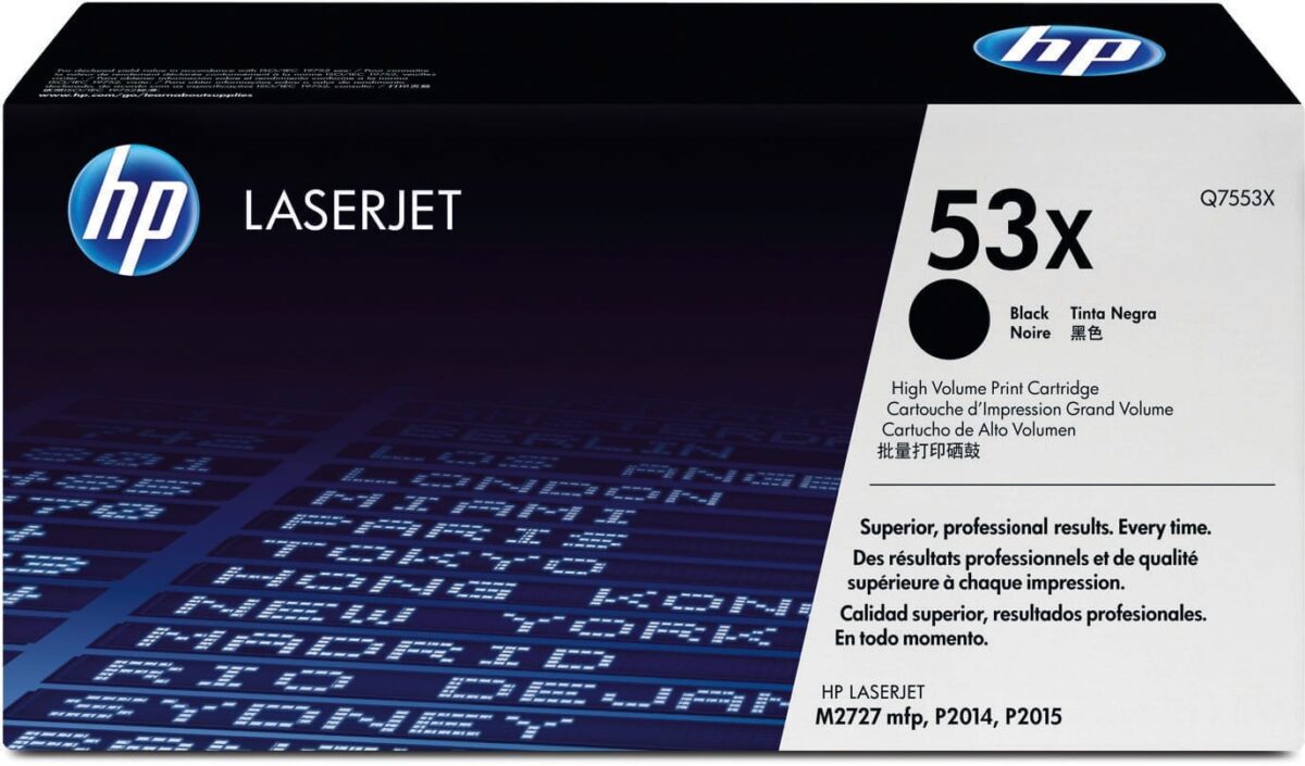 HP Toner-Modul 53X schwarz Q7553X LaserJet P2015 7000 Seiten – Hochwertig & günstig bei ShopDeca