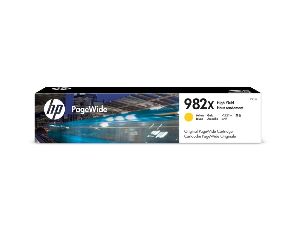 HP PW-Cartridge 982X yellow T0B29A Pagewide Ent.765 16'000 S. – Hochwertig & günstig bei ShopDeca