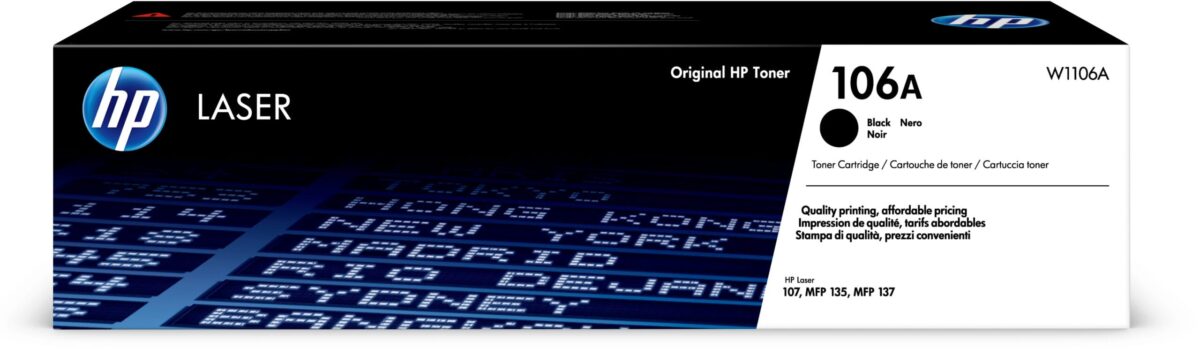 HP Toner-Modul 106A schwarz W1106A Laser 107w 1000 S. – Hochwertig & günstig bei ShopDeca