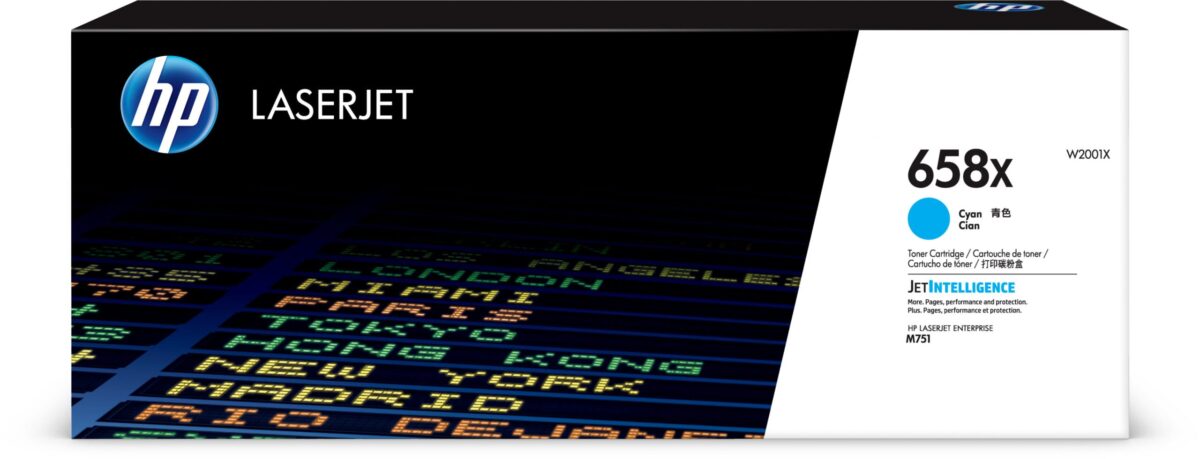 HP Toner 658X cyan W2001X CLJ Enterprise M751 28'000 S. – Hochwertig & günstig bei ShopDeca
