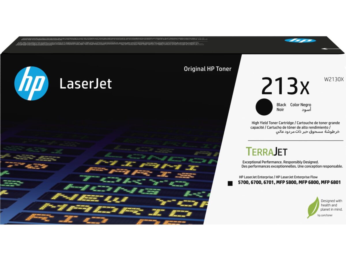HP Toner-Modul 213X schwarz W2130X CLJ Ent. 5700/MFP5800 9000 S. – Hochwertig & günstig bei ShopDeca