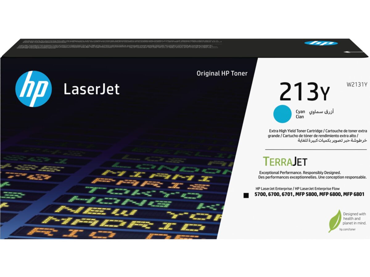 HP Toner-Modul 213Y cyan W2131Y CLJ Ent.5700/MFP5800 12'000 S. – Hochwertig & günstig bei ShopDeca