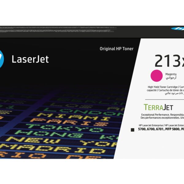 HP Toner-Modul 213X magenta W2133X CLJ Ent. 5700/MFP5800 6000 S.