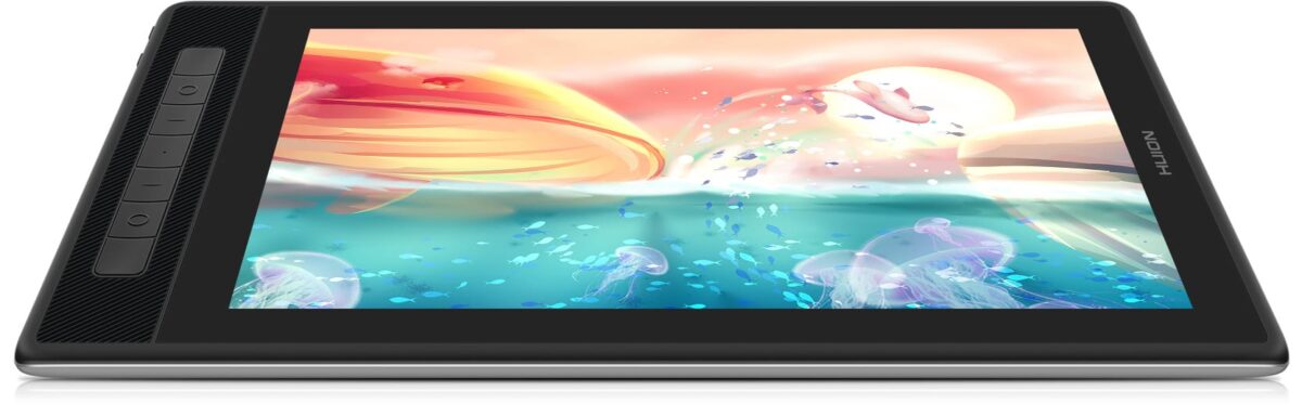 HUION Kamvas Pro 13 2.5K IPS Silver GT1302 8192Levels, 7 Keys USB-C – Hochwertig & günstig bei ShopDeca