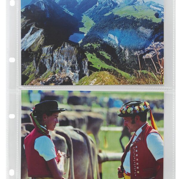 HWB Foto-Zeigetaschen A4 03606.11 13x18cm,120my,glatt,10St