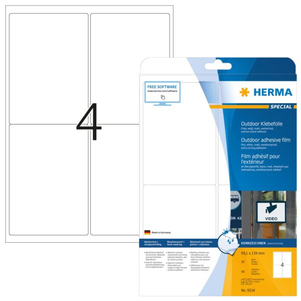 HERMA Outdoor Etiketten 99