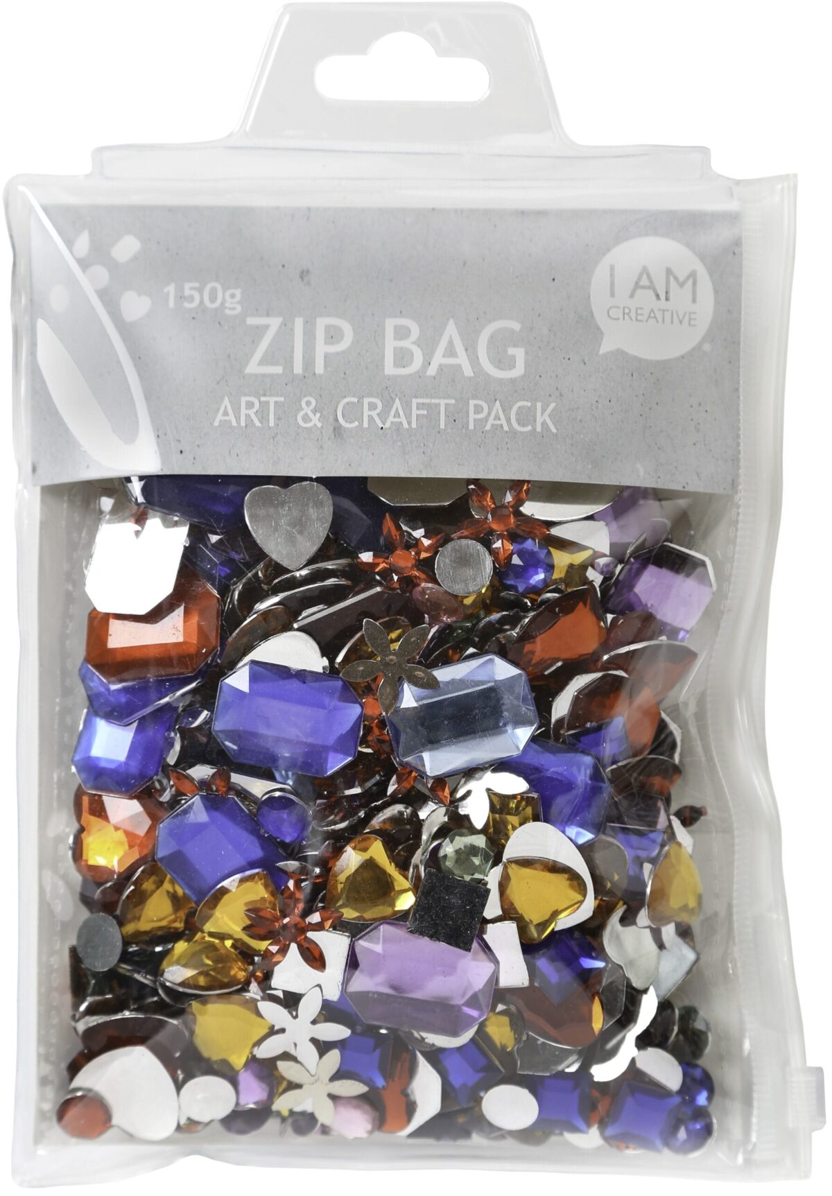 I AM CREATIVE Schmuckstein Set 4010.08 Zip Bag, 150g – Hochwertig & günstig bei ShopDeca