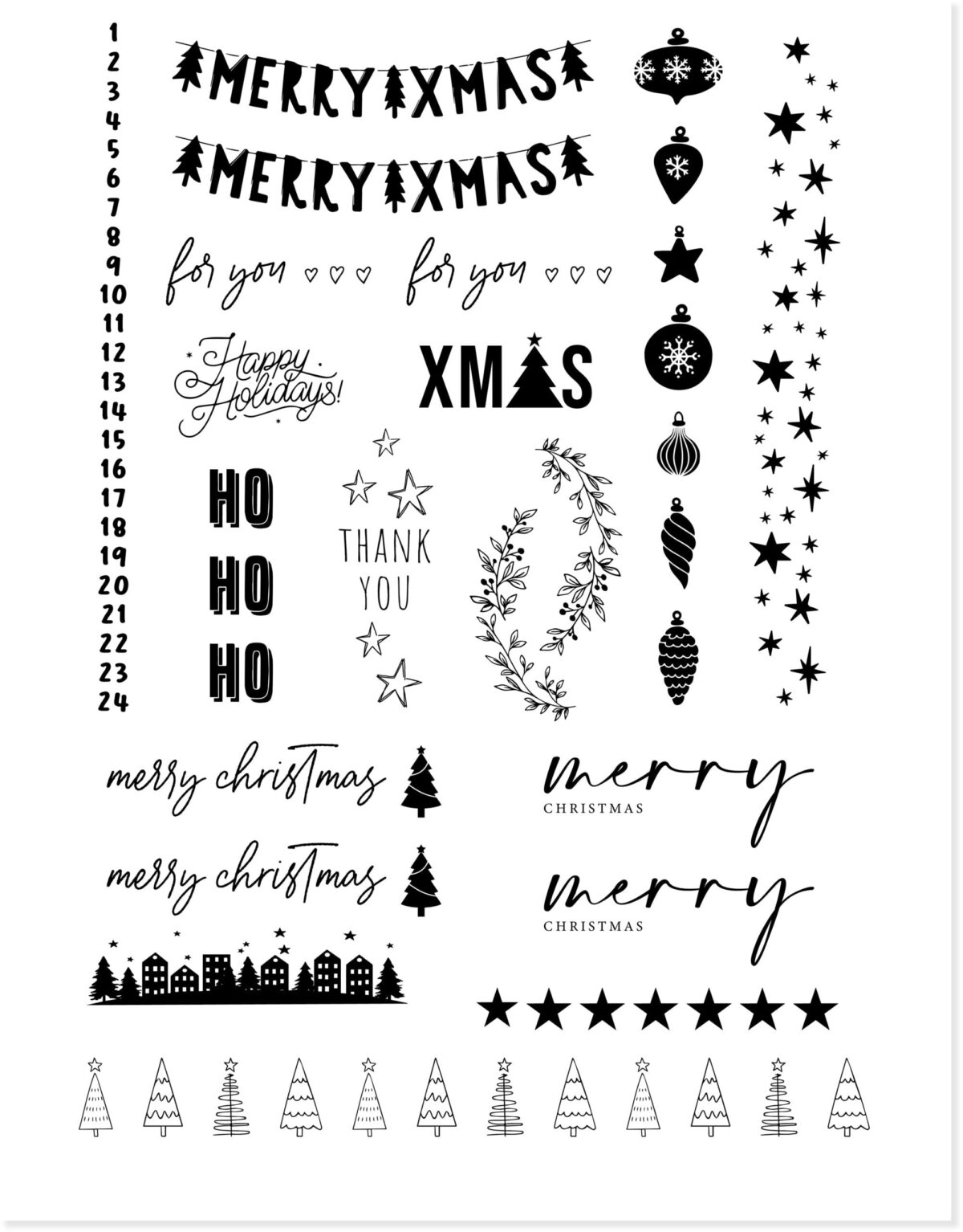 I AM CREATIVE Kerzentattoo A4 4010.71 Xmas I – Hochwertig & günstig bei ShopDeca