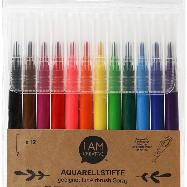 I AM CREATIVE Stifteset 4011.06 12 Stück, Wasserbasis