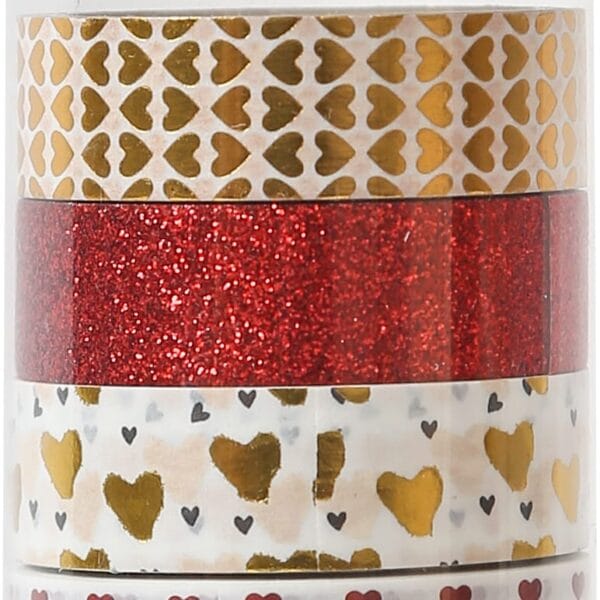 I AM CREATIVE Washi Tape Set 5 4085.112 15mmx5m, 5 Stück
