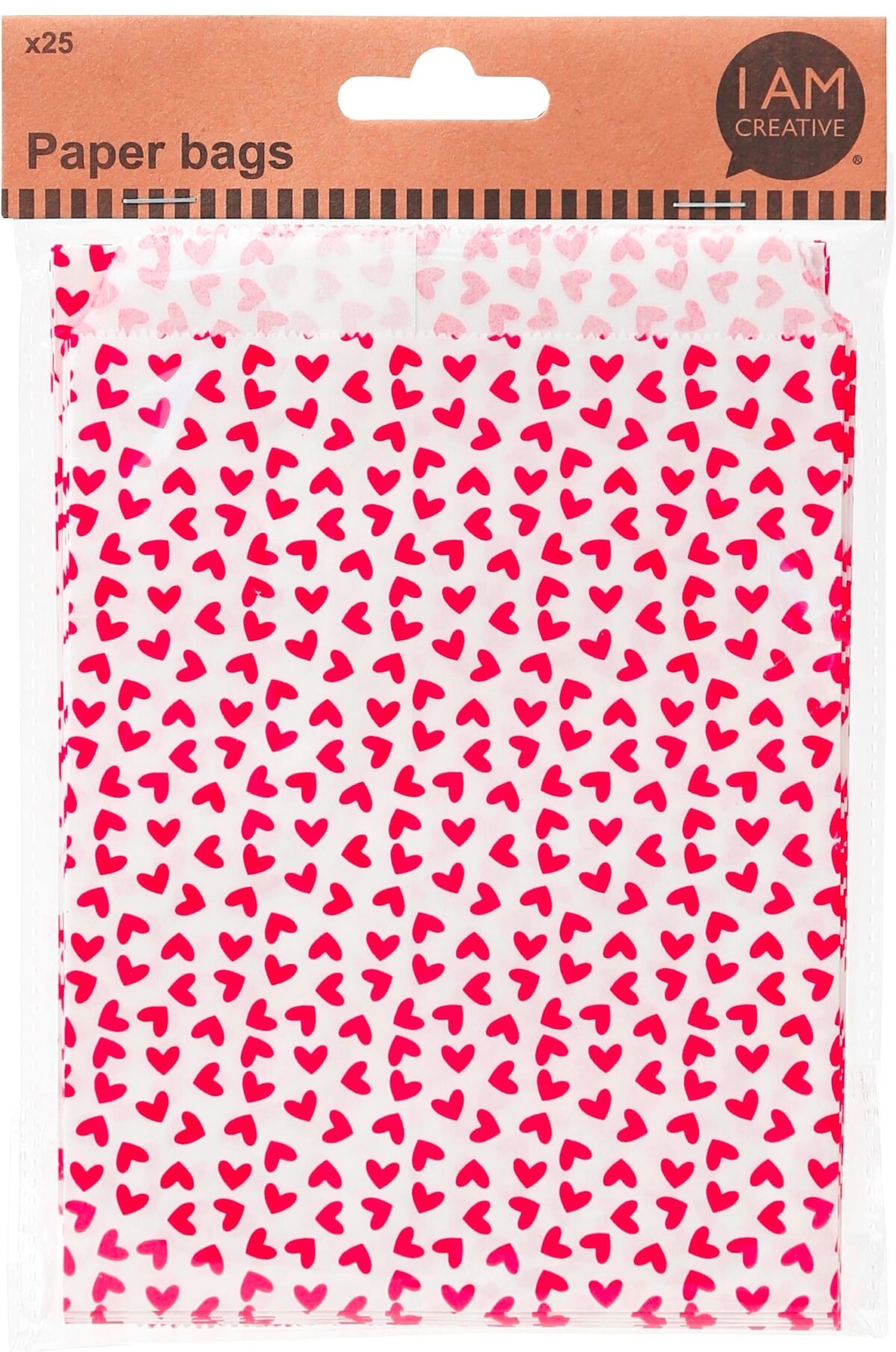 I AM CREATIVE Papiertüten 4087.222 Herzen, 25 Stück – Hochwertig & günstig bei ShopDeca