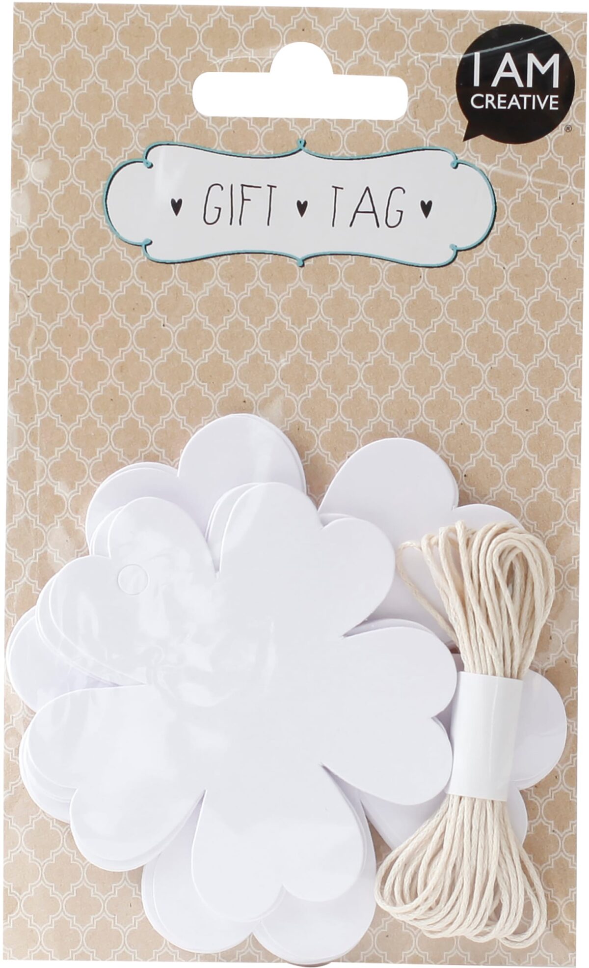 I AM CREATIVE Geschenkanhänger 4088.38 Blume, 20 Stück – Hochwertig & günstig bei ShopDeca