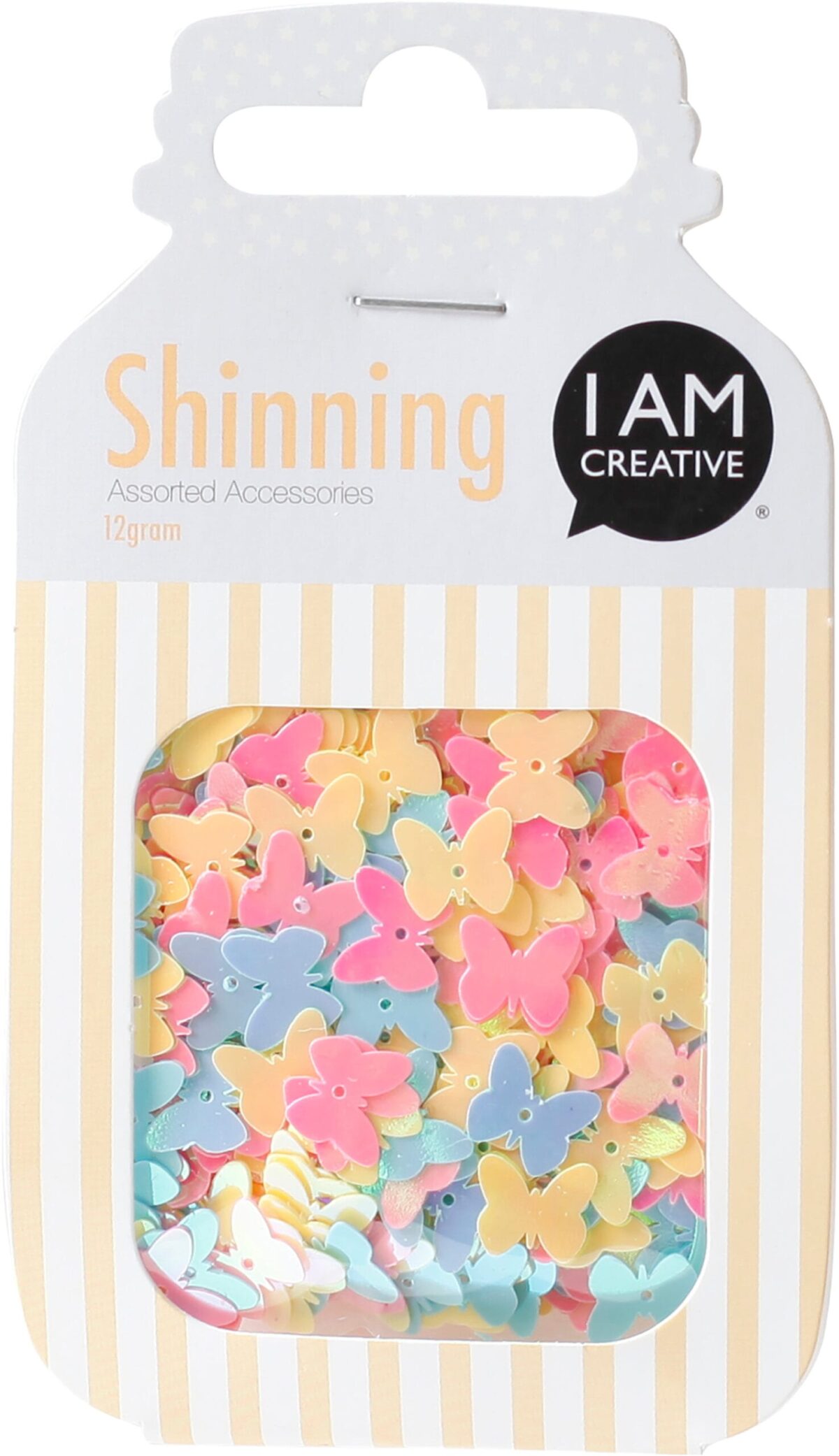I AM CREATIVE Pailletten 4705 Schmetterling, 12 g – Hochwertig & günstig bei ShopDeca