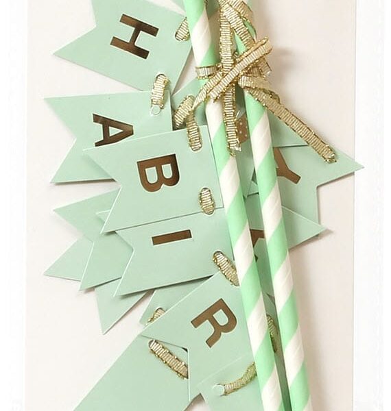 I AM CREATIVE Torten Topper,Birthday 19.5cm 6010.941 mint