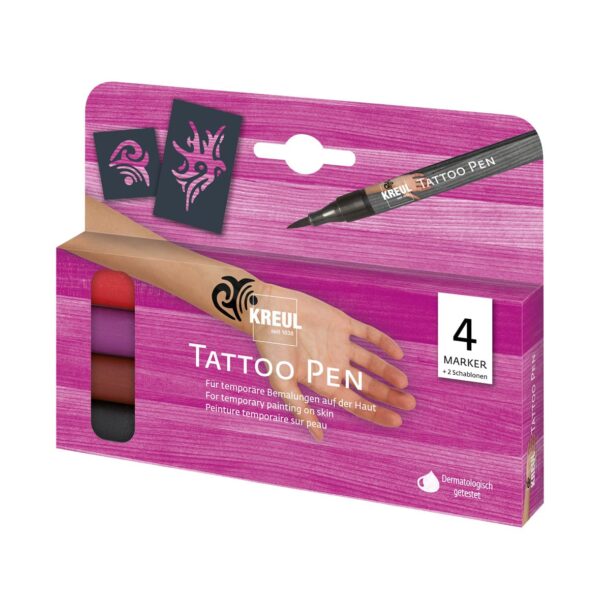 I AM CREATIVE Tattoo Pen Set CKH62170 Tribals 4er Set