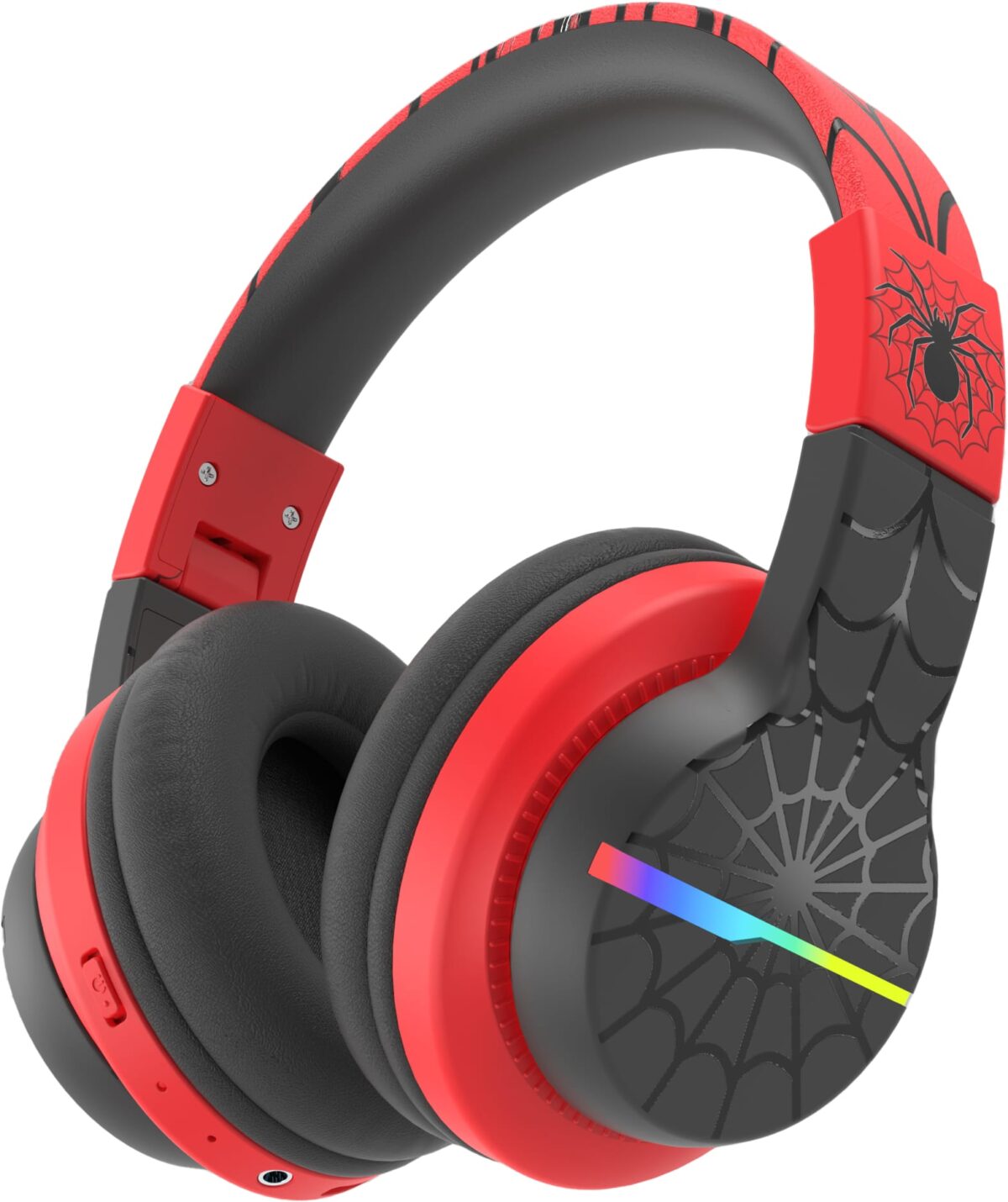 ICLEVER Headphones Kids BT LED C03-1702N-27 74/85/94 dB, 55h Black/Red – Hochwertig & günstig bei ShopDeca