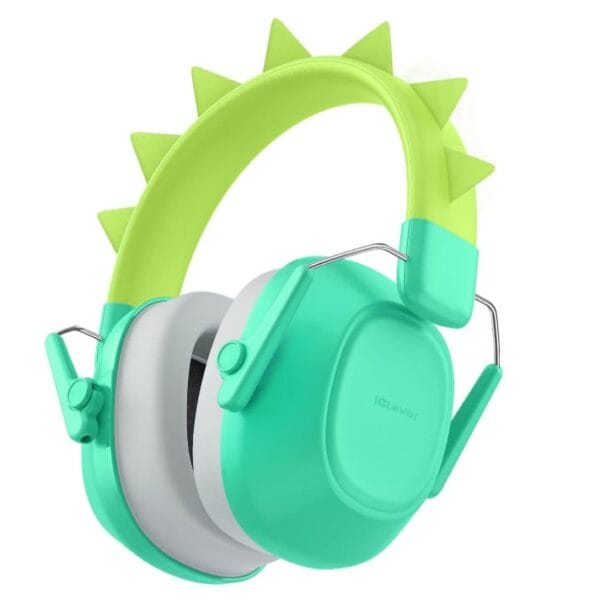ICLEVER Ear Muffs for Kids C06-2301N-13 29dB NRR Noise Reduc. Dinosaur