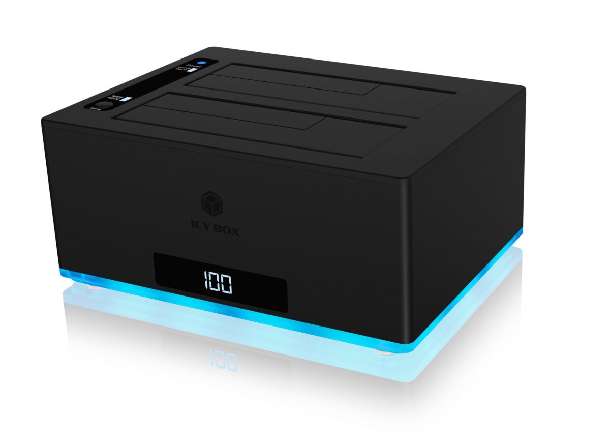 ICY BOX Docking- & Clonestation IB-127CL-U3 2 Bay Single Modus – Hochwertig & günstig bei ShopDeca