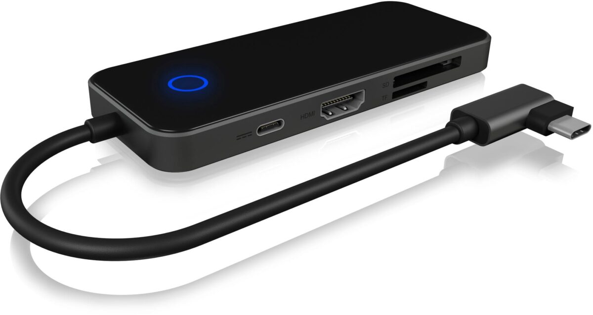 ICY BOX DockingStation Type-C IB-DK4025-CPD with integrated cable – Hochwertig & günstig bei ShopDeca