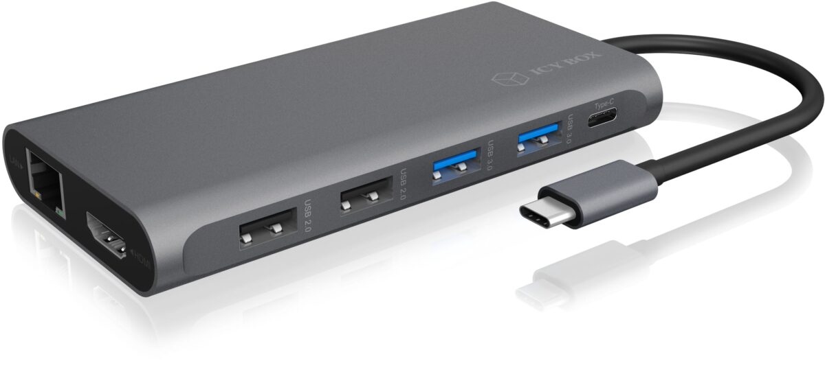 ICY BOX USB-C Dockingstation IB-DK4050-CPD – Hochwertig & günstig bei ShopDeca