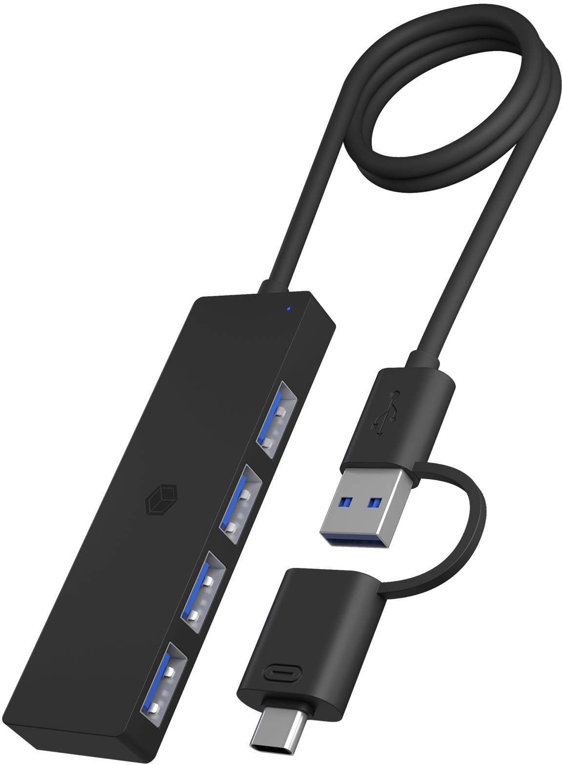ICY-BOX-IB-HUB1424-C3-4250078173946 ICY BOX 4 Port USB-C/A to USB-A IB-HUB1424-C3 3.2Gen 1 Hub – Hochwertig & günstig bei ShopDeca