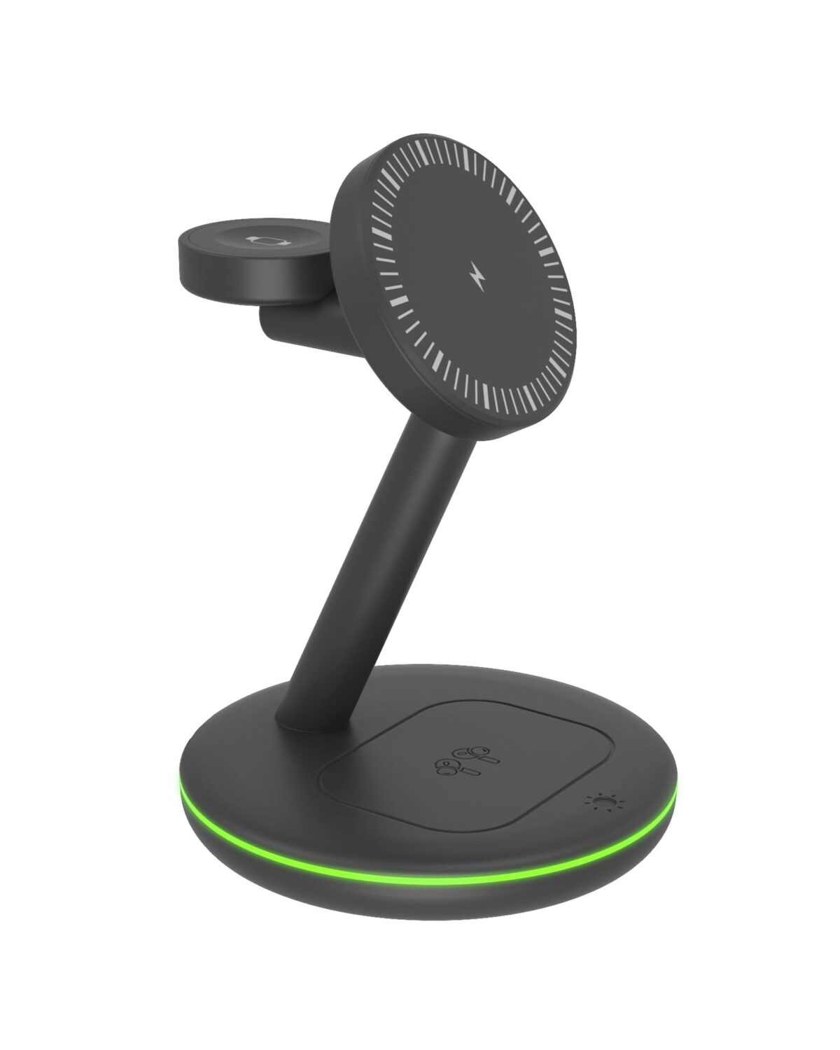 ICY BOX 3in1 Wireless Charging Stand IB-SH102-CH up to 10W, USB-C – Hochwertig & günstig bei ShopDeca