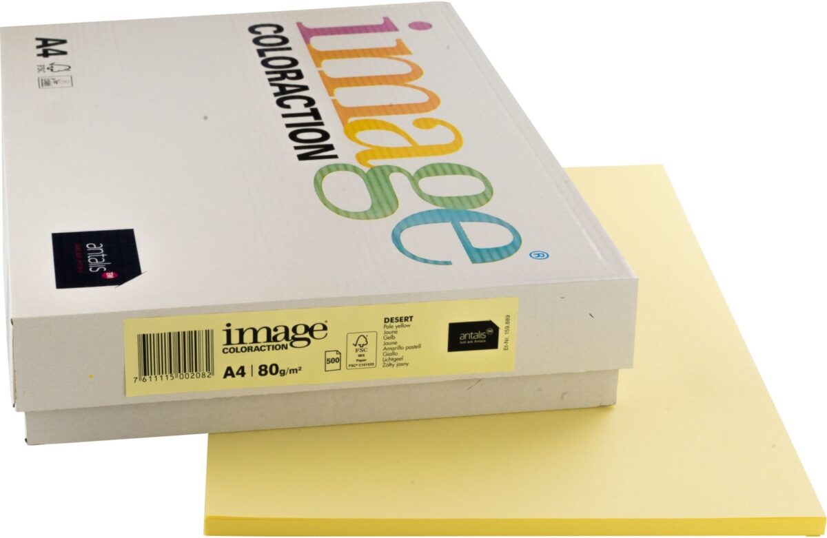 IMAGE COLORACTION Kopierpapier Desert A4 274566 80g, gelb 500 Blatt – Hochwertig & günstig bei ShopDeca
