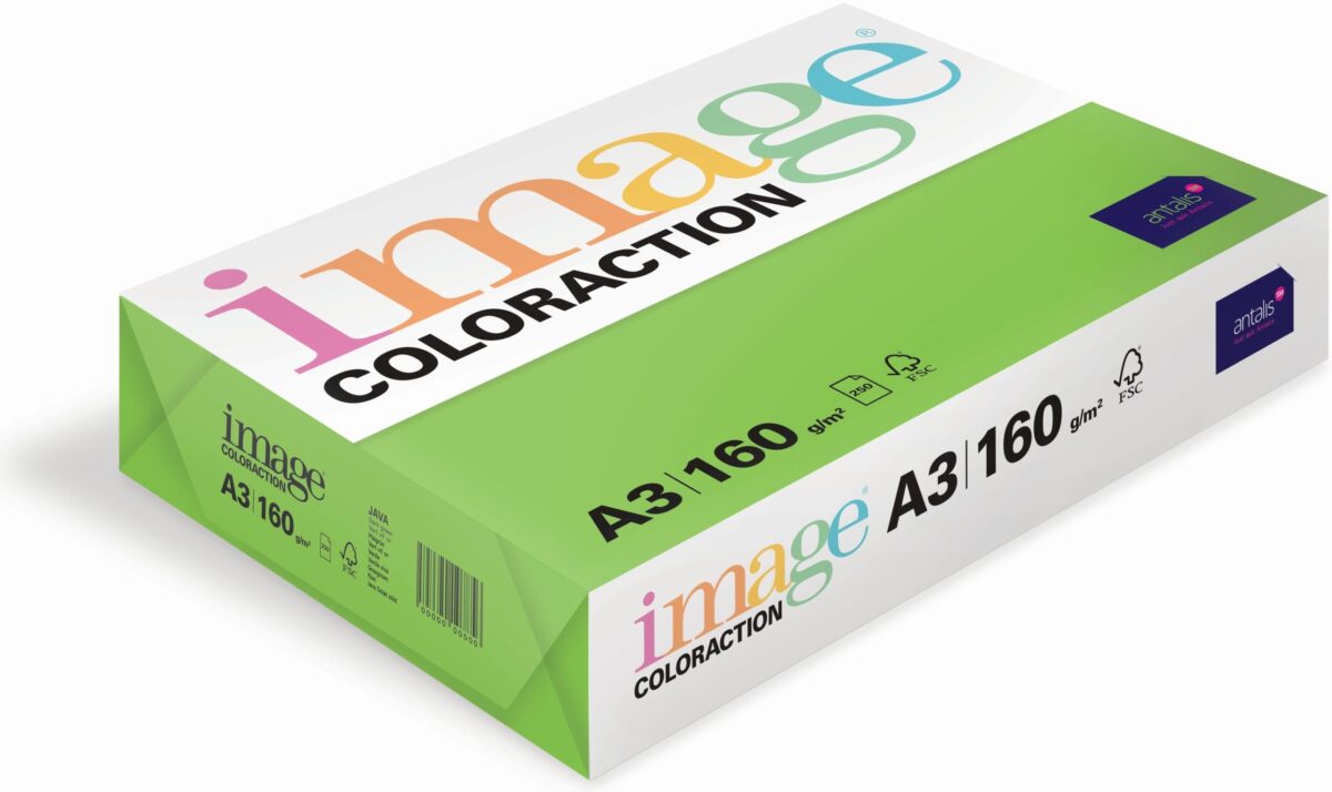 IMAGE COLORACTION Kopierpapier Java A3 285494 120g, maigrün 250 Blatt – Hochwertig & günstig bei ShopDeca