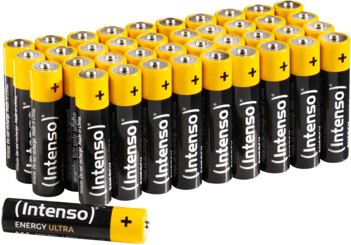 INTENSO Energy Ultra AAA LR03 7501510 Alkaline 40pcs plastic box – Hochwertig & günstig bei ShopDeca