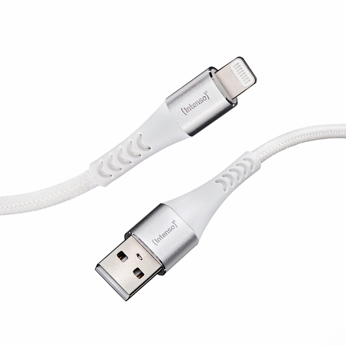 INTENSO Cable USB-A to Lightning 7902102 1.5 m, Nylon white – Hochwertig & günstig bei ShopDeca