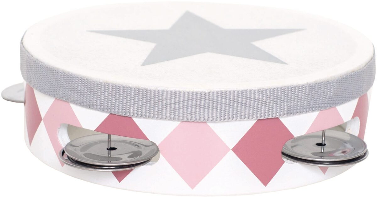 JABADABADO Tambourine Trommel M14096 pink – Hochwertig & günstig bei ShopDeca