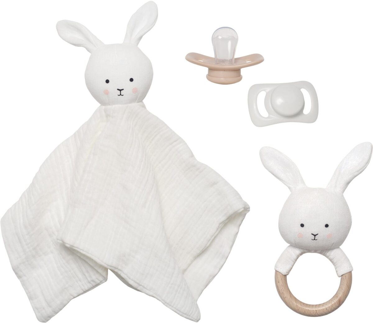 JABADABADO Geschenkset Kuschelhase S1023 weiss 4-teilig – Hochwertig & günstig bei ShopDeca