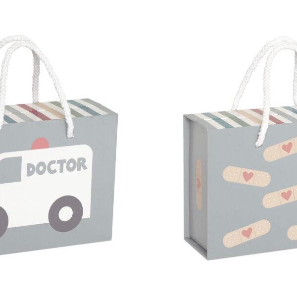 JABADABADO Arztkoffer 20x14cm W7239 silber