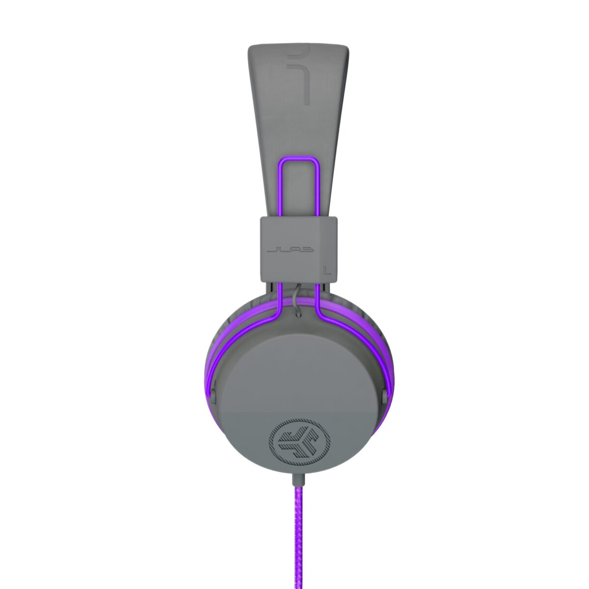 JLAB JBuddies Studio Kids On-Ear IEUHJKSTUDIORGRYPRP6 Wired, Grey/Purple – Hochwertig & günstig bei ShopDeca