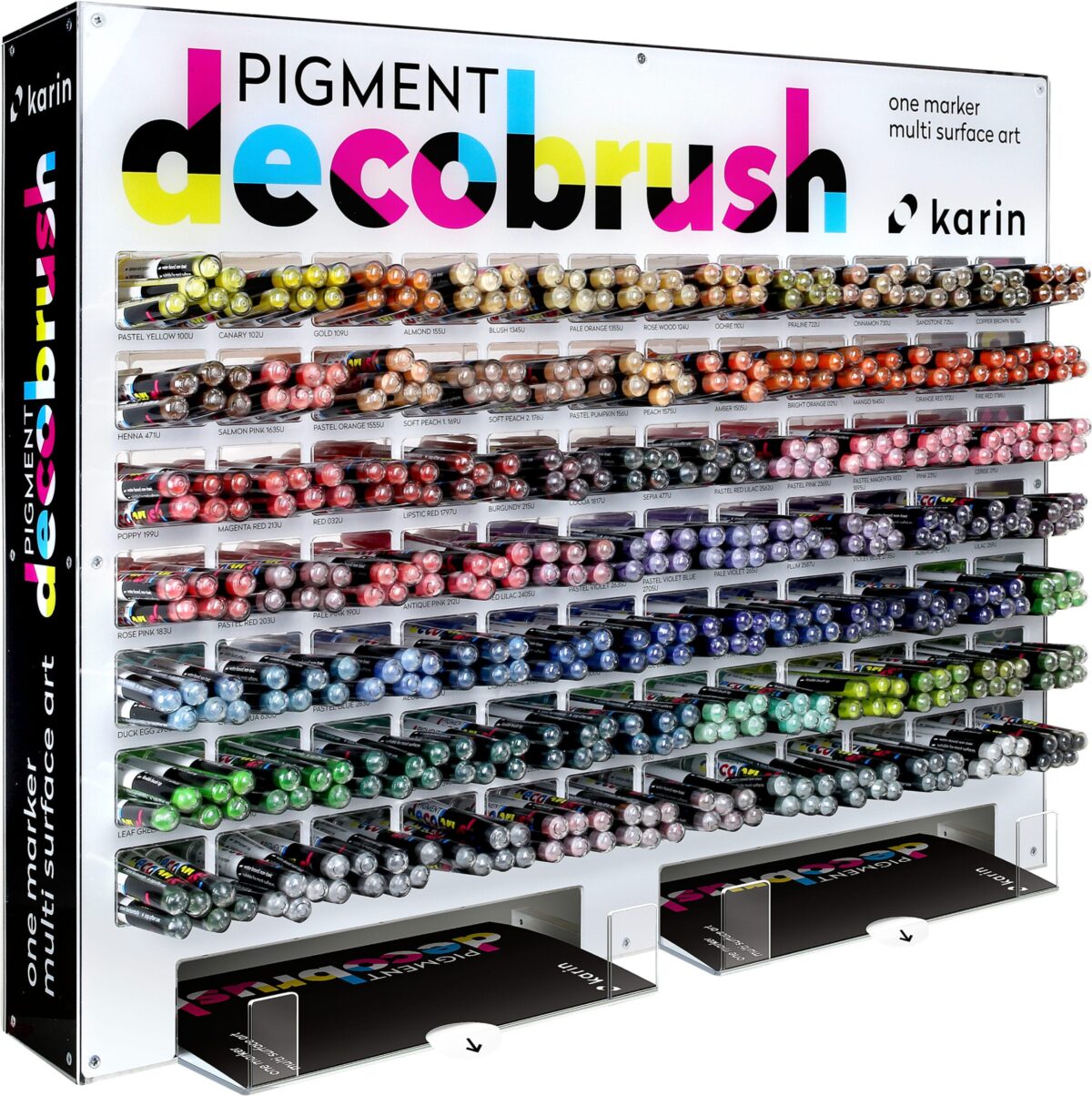 KARIN Pigment Deco Brush 29C11 Display 504 Stk. – Hochwertig & günstig bei ShopDeca