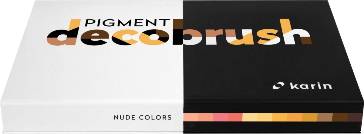 KARIN Pigment Deco Brush 29C4 Nude Colors Set 12 Farben – Hochwertig & günstig bei ShopDeca