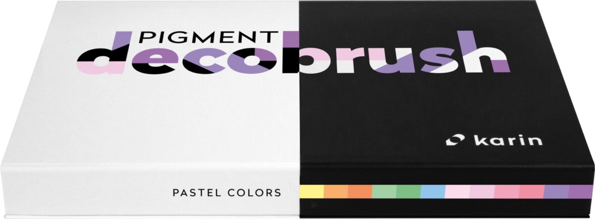 KARIN Pigment Deco Brush 29C7 Pastel Colors Set 12 Farben – Hochwertig & günstig bei ShopDeca