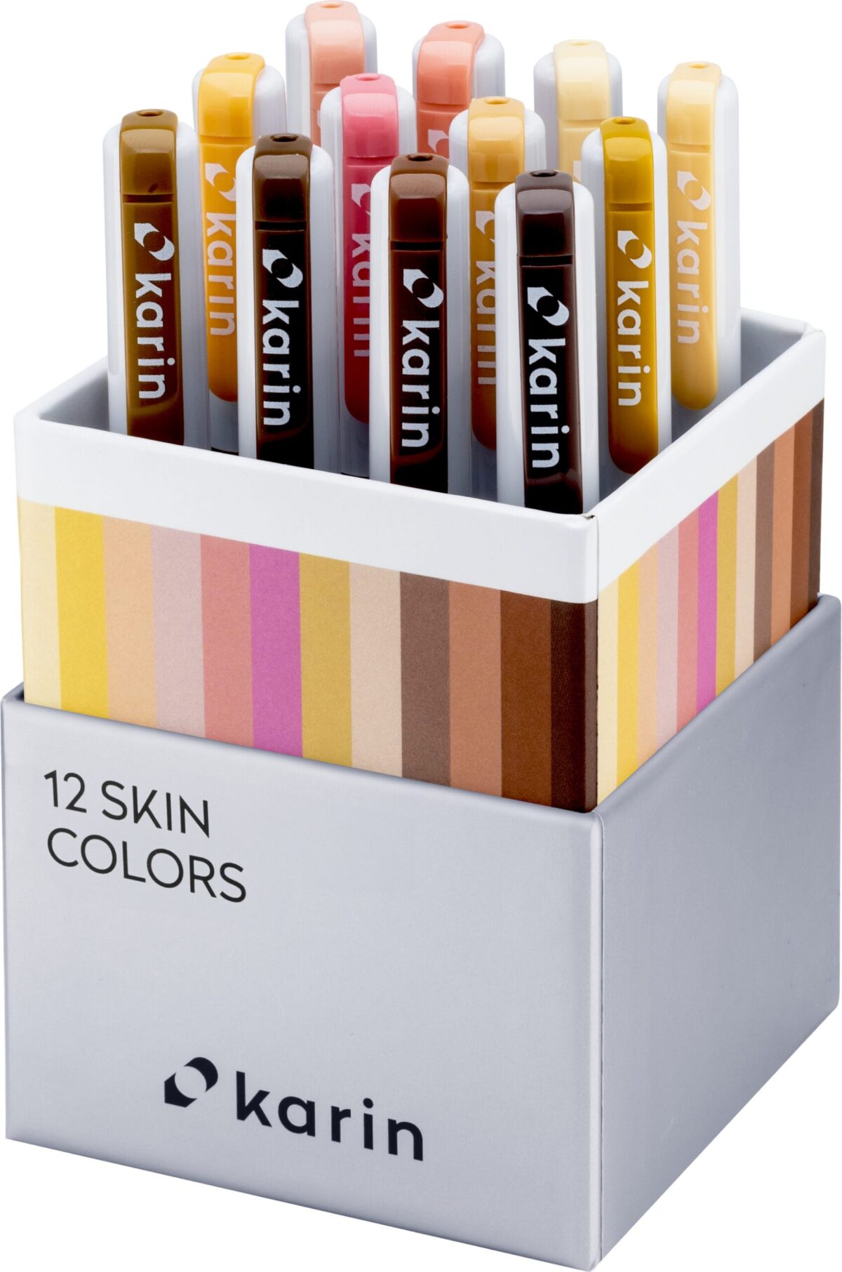 KARIN Real Brush Pen Pro 0.4mm 31C5 Skin colours 12 Stück – Hochwertig & günstig bei ShopDeca