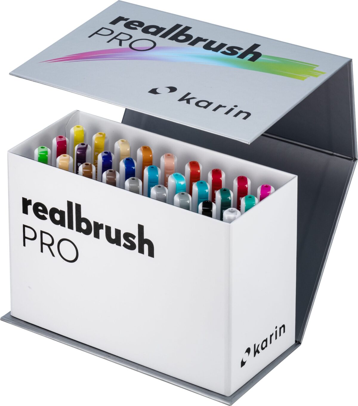 KARIN Real Brush Pen Pro 0.4mm 31C9 Mini Box, 1 Blender 26 Stück – Hochwertig & günstig bei ShopDeca