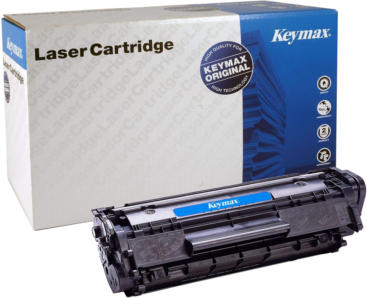 KEYMAX RMC-Toner-Modul schwarz Q2612AKEY zu HP LJ 1010 2000 Seiten – Hochwertig & günstig bei ShopDeca