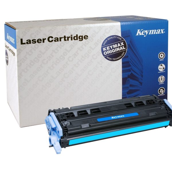KEYMAX RMC-Toner-Modul cyan Q6001AKEY zu HP CLJ 2600 2000 Seiten