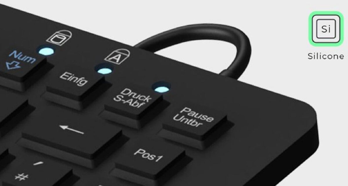 KEYSONIC Industrietastatur, Touchpad KSK-5230 IN (CH) 2 Tasten, USB, IP68 – Hochwertig & günstig bei ShopDeca