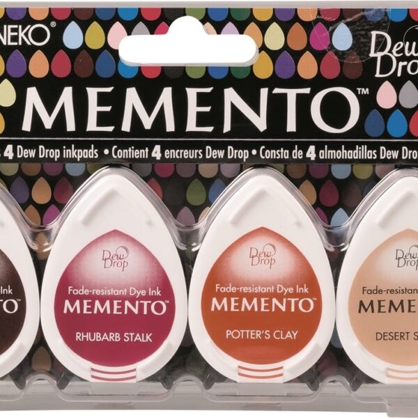 KNORR PRANDELL Stempelkissen Memento 3.5x5cm 211511945 multicolor 4 Farben