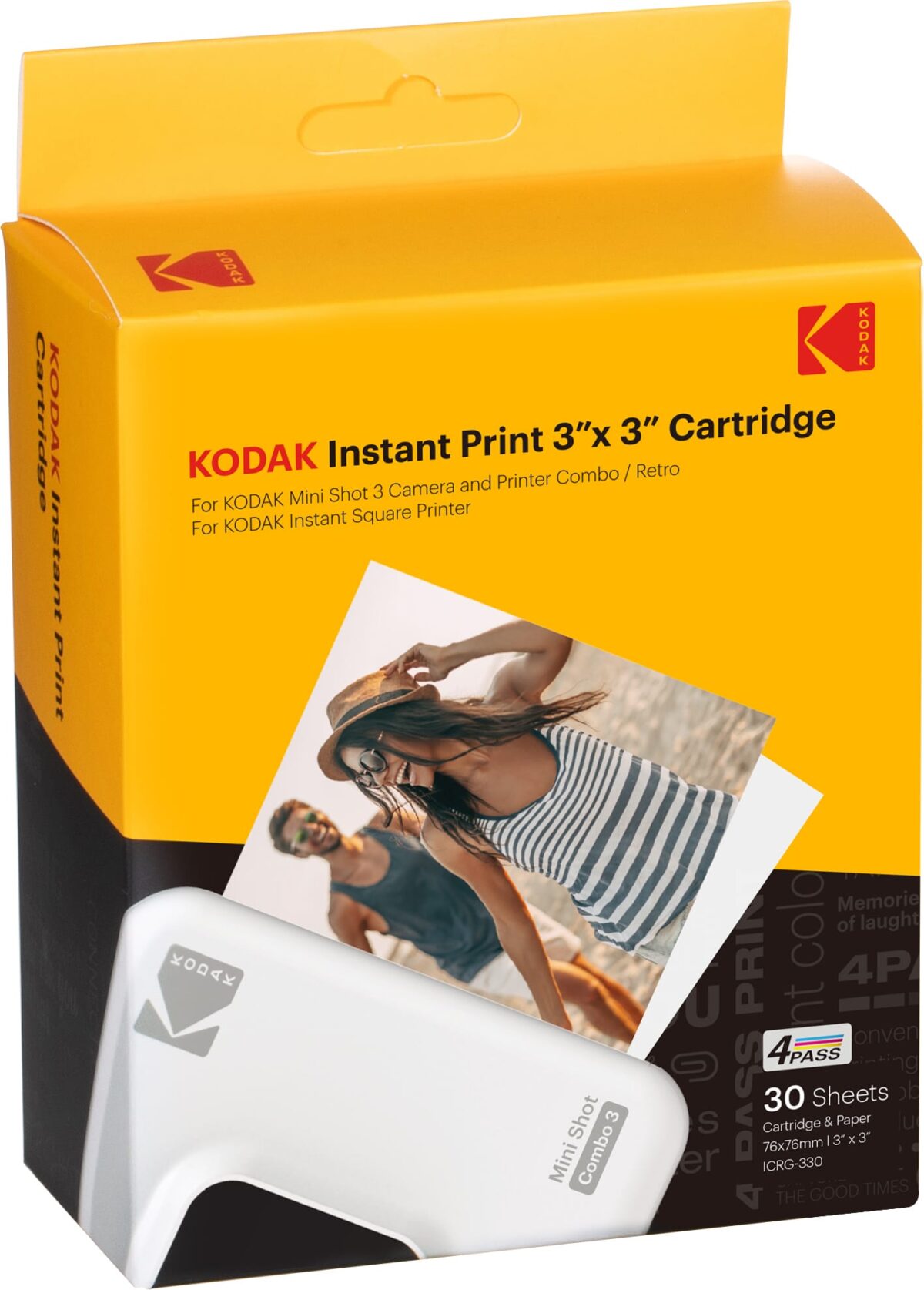 KODAK Film für MiniShot 3 Retro KOPAICRG330 76x76mm – Hochwertig & günstig bei ShopDeca