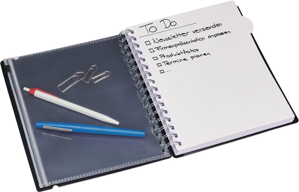 KOLMA Notizbuch Selection A5 06.515.06 schwarz, kariert 120 Blatt – Hochwertig & günstig bei ShopDeca