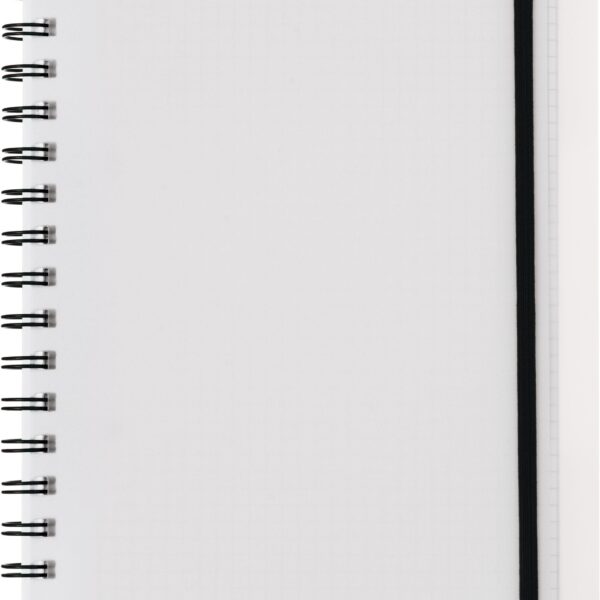 KOLMA Notizbuch Easy KolmaFlex A5 06.551.00 transp., kariert 5mm 100 Bl.
