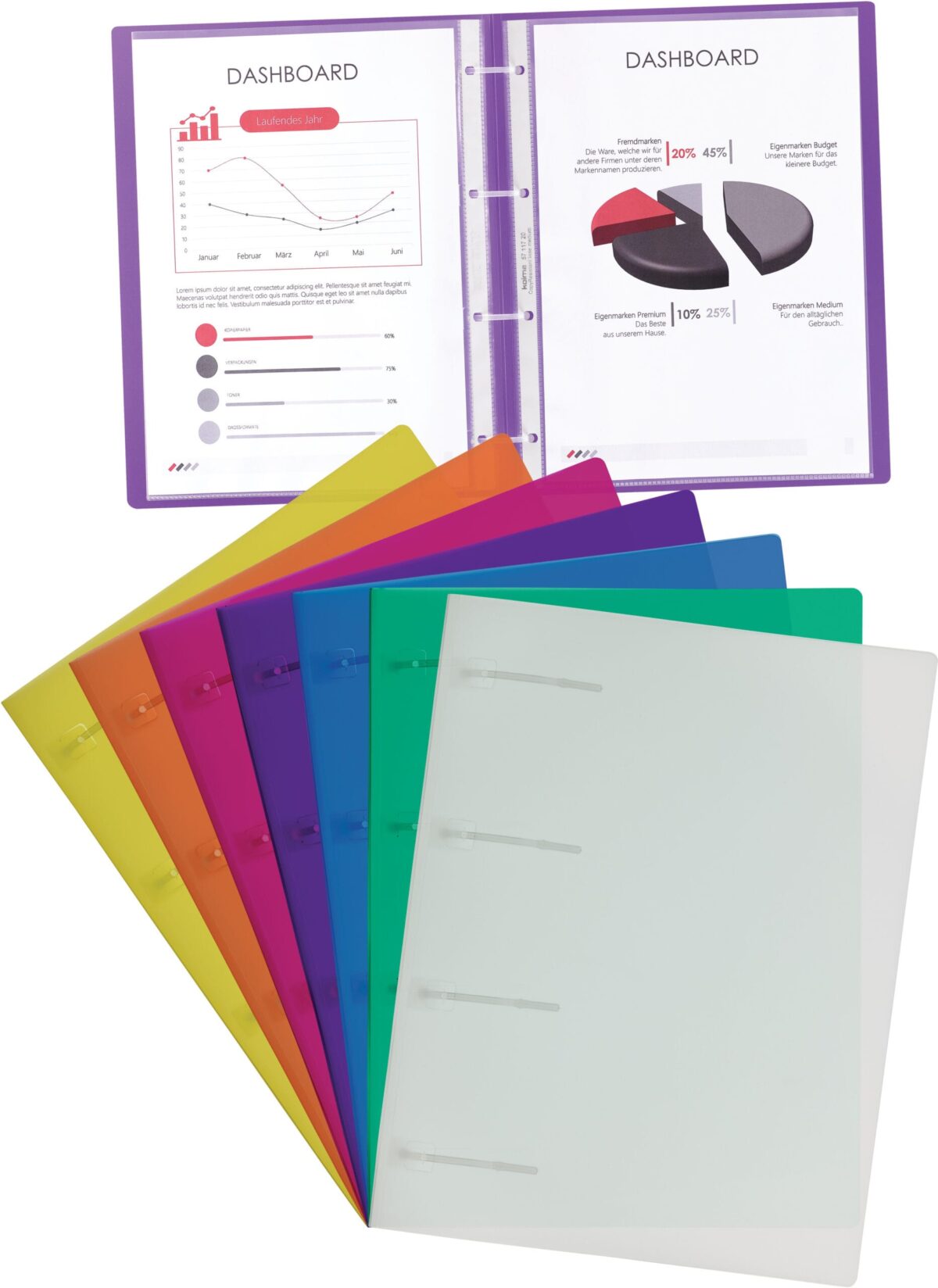 KOLMA Schnellhefter Easy A4 11.025.04 rot – Hochwertig & günstig bei ShopDeca
