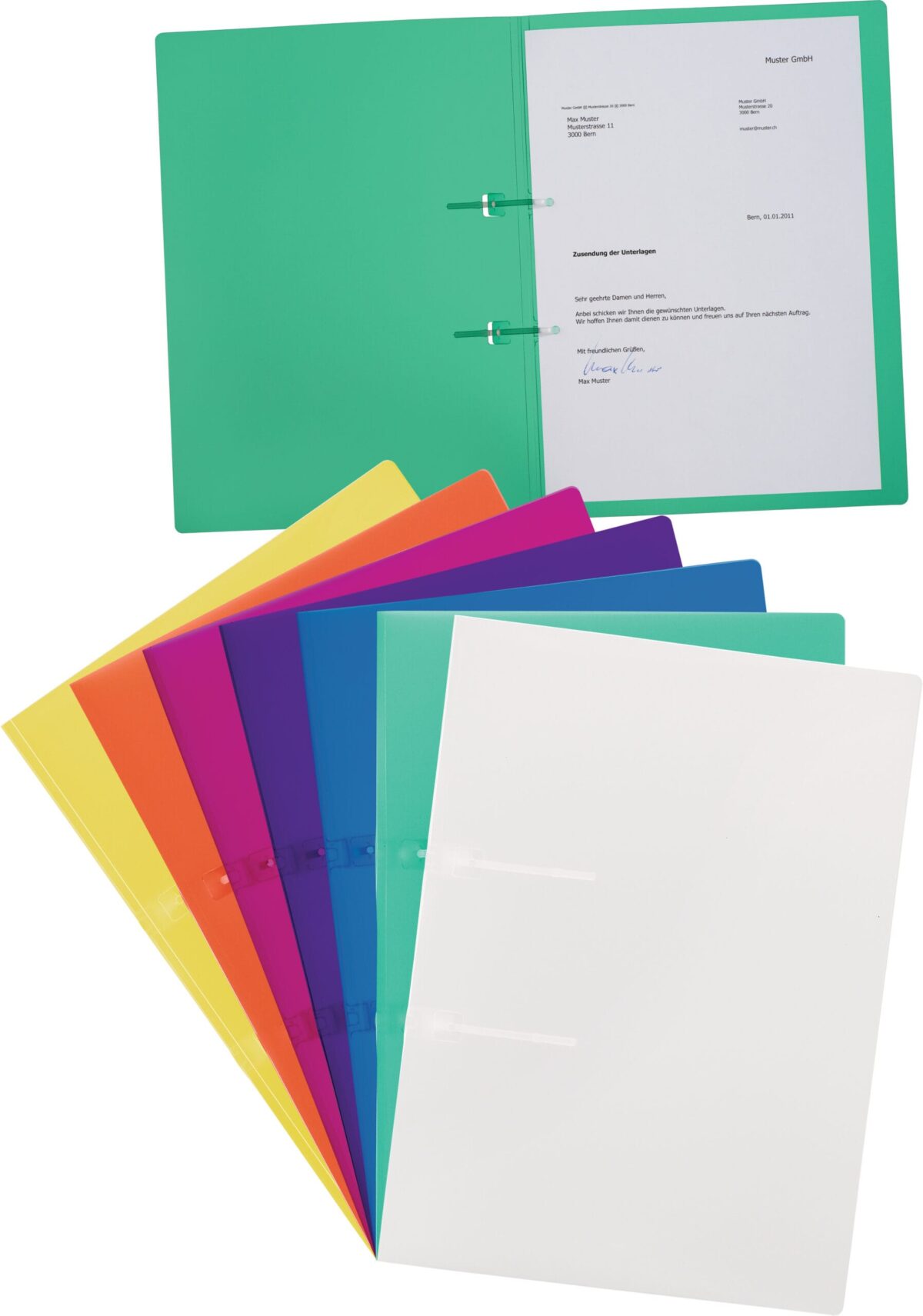 KOLMA Schnellhefter Easy A4 11.050.00 transparent 80 Blatt – Hochwertig & günstig bei ShopDeca